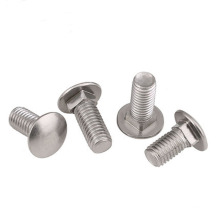 M4 stainless steel round head square neck carriage bolt DIN603
